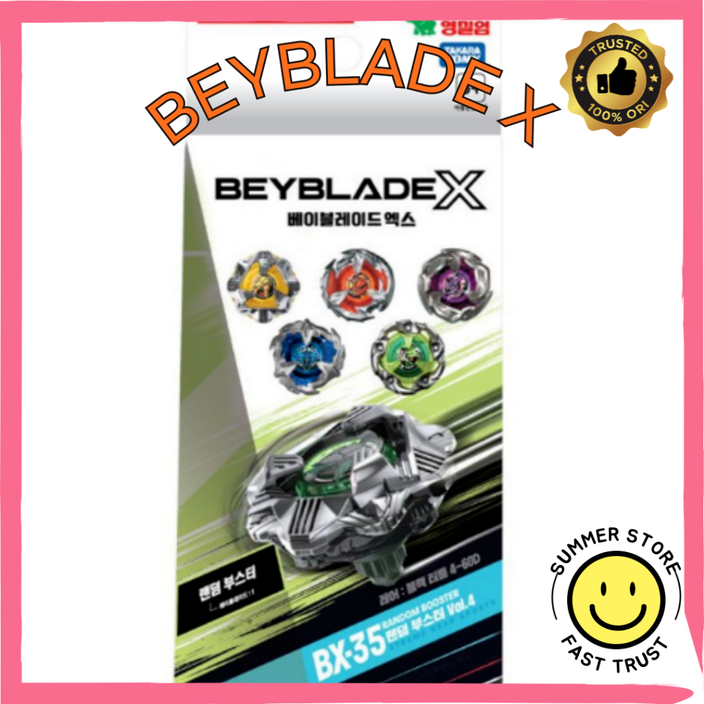 [TAKARA TOMY] BEYBLADE X RANDOM BOOSTER Vol.4 BX-35 | Shopee Philippines
