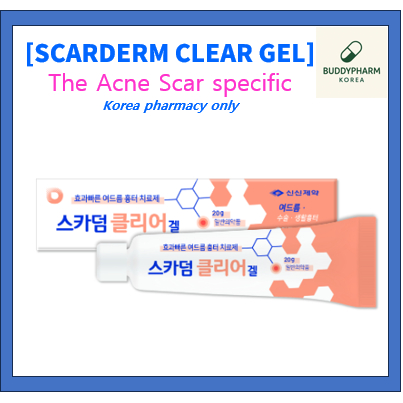 Scarderm Clear Gel 20g, Korea scar care after laser surgery, Removes ...