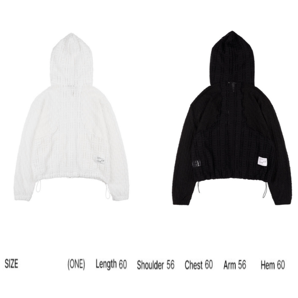 【Fancy club】PLUMPY LACE LINE HOOD ZIP-UP FANCY CLUB】PLUMPY LACE LINE HOOD ZIP-UP / 【ファンシー