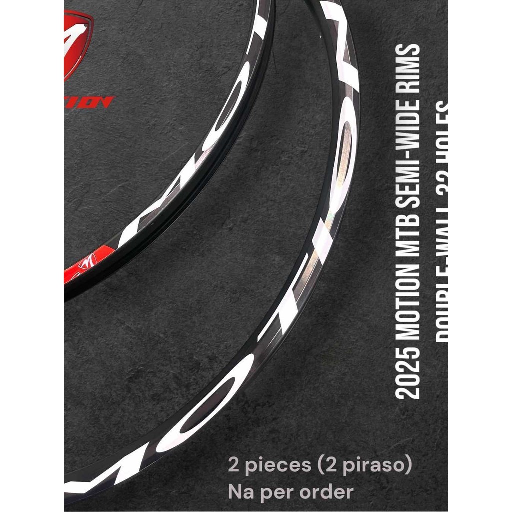 PRO AGENT X 2025 MOTION RIMS SEMI-WIDE MTB 27.5 AND 29R 36H FULL ALLOY ...
