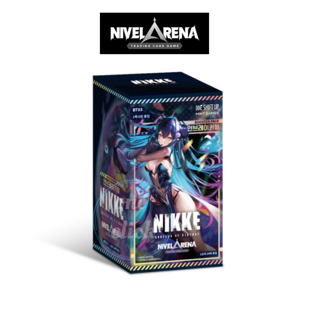 NIKKE Goddess of Victory BT03 NIVEL AREN Booster Box｜24 Packs｜Anime TCG ...