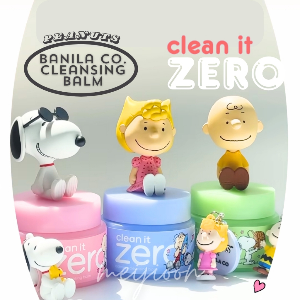 ♥from KOREA♥ BANILA Co X PEANUTS, Clean It Zero Cleansing Balm 100mL ...