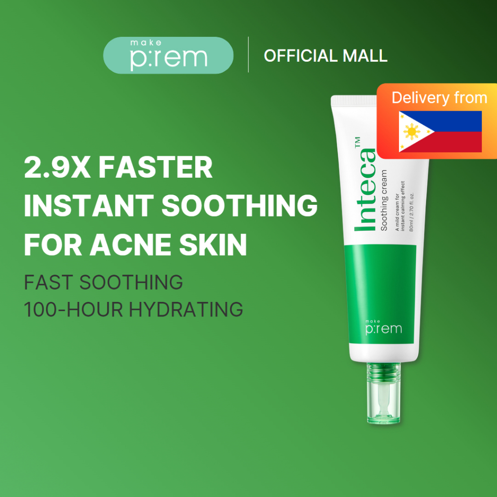 MAKE PREM INTECA Soothing Cream 80ml | Shopee Philippines