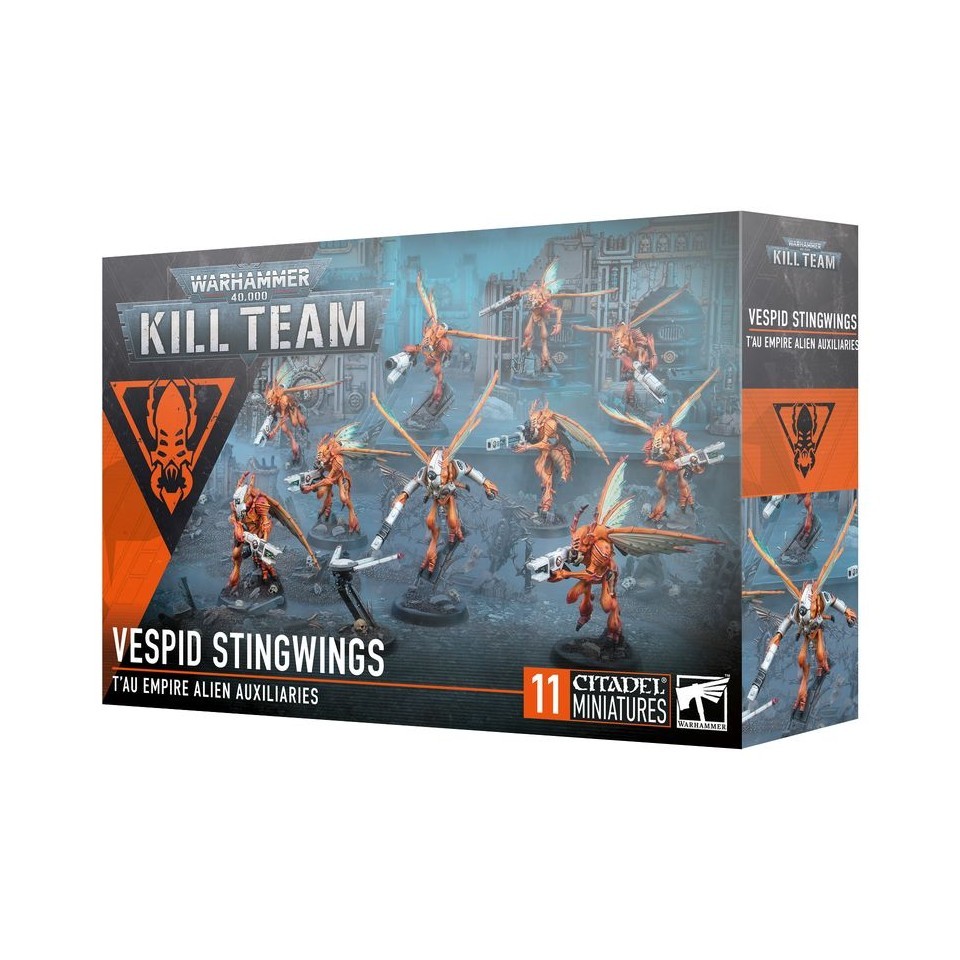 WARHAMMER 40K - KILL TEAM TAU EMPIRE VESPID STINGWINGS | Shopee Philippines