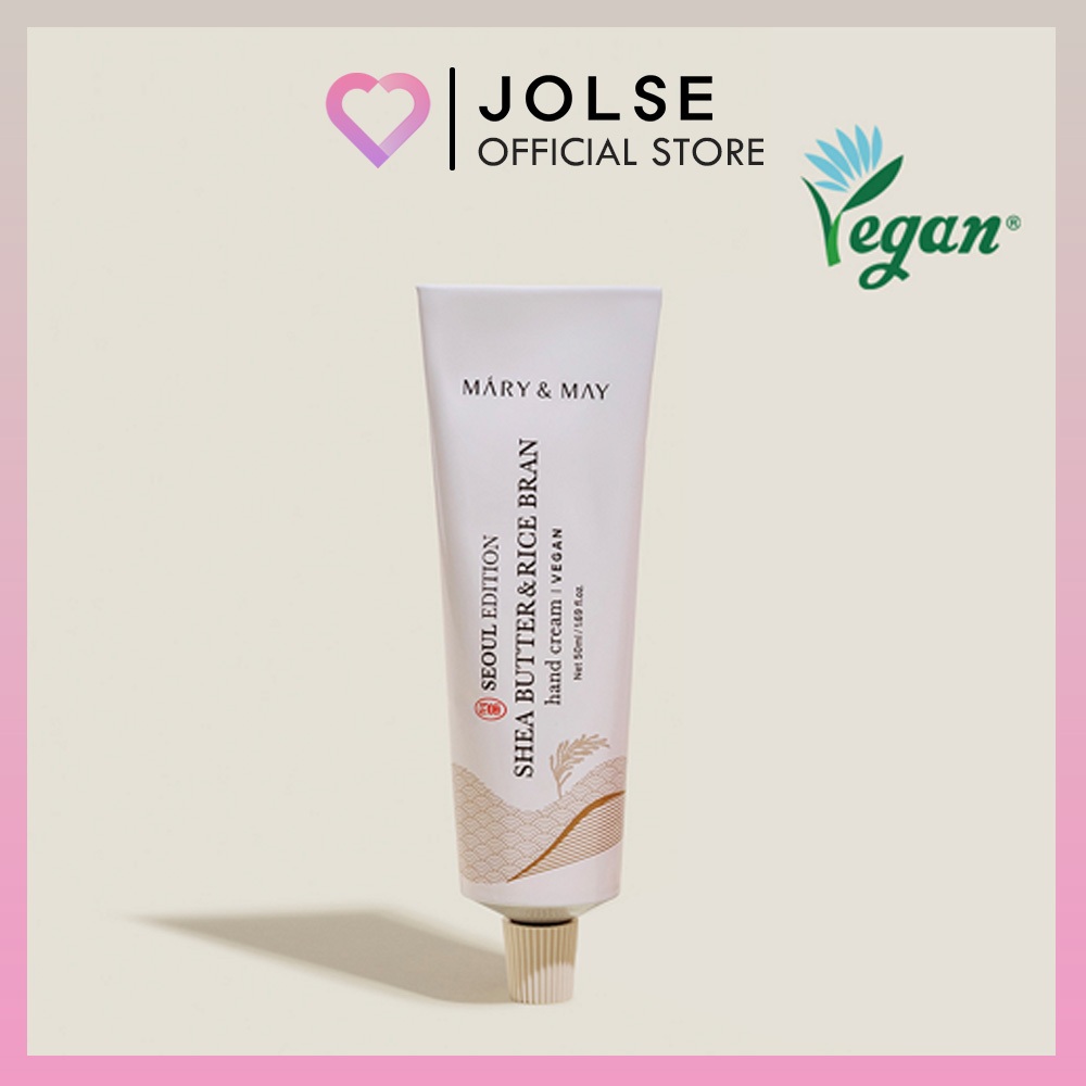Mary&May Shea Butter & Rice Bran Hand Cream 50ml | Shopee Philippines
