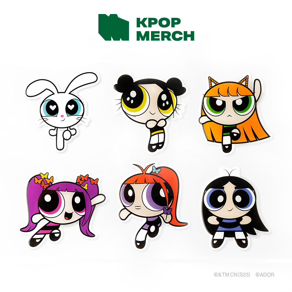LINE Friends New Jeans The Powerpuff Girls x NJ Acrylic Phone Grip