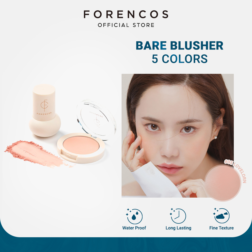 FORENCOS Bare Blusher 5 Colors 5g | Shopee Philippines