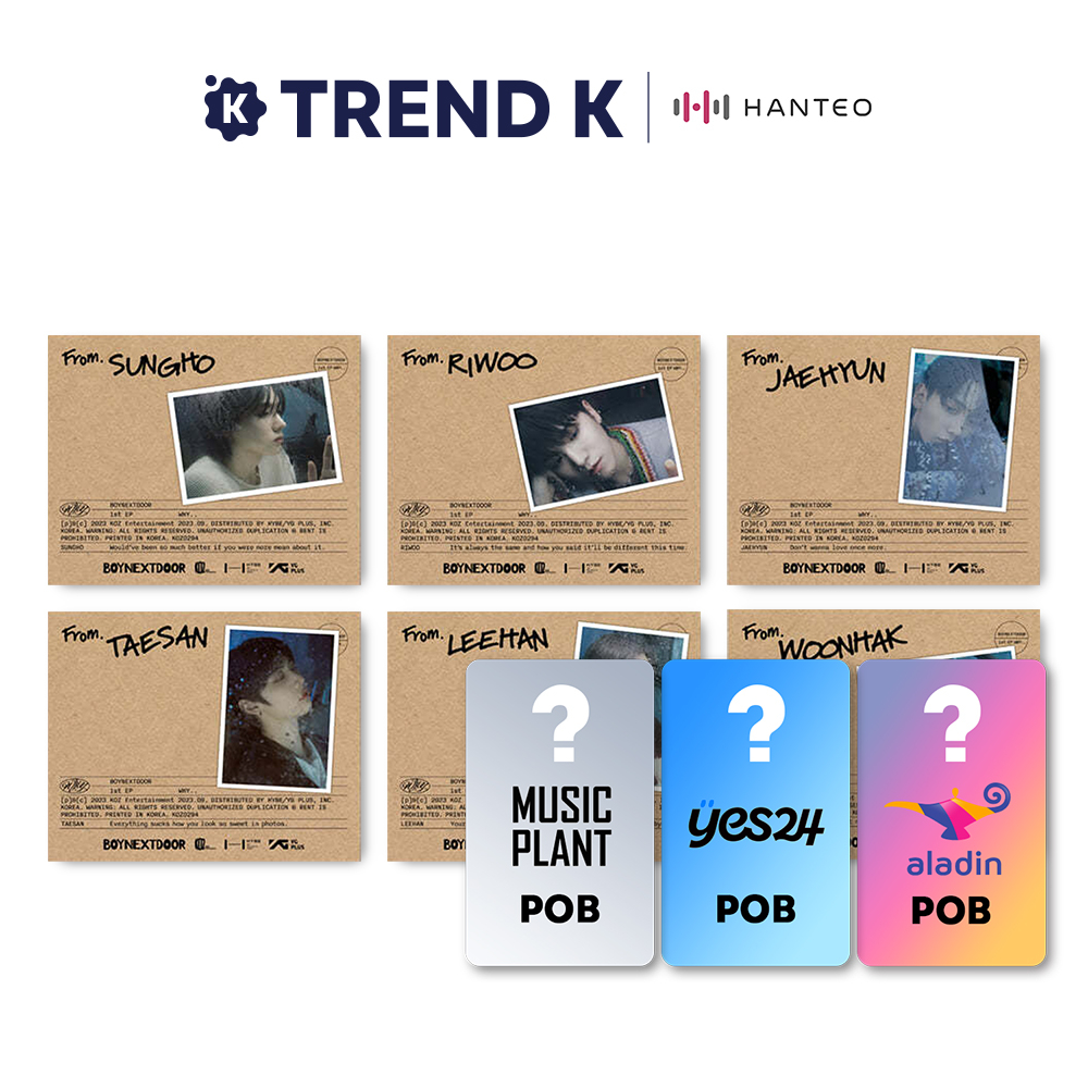 BOYNEXTDOOR WHY shopee COMPLETE POB