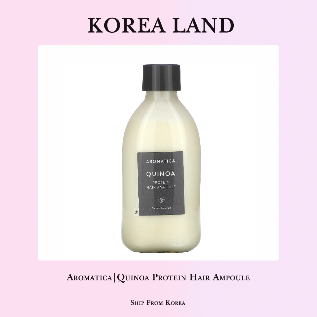 Aromatica Quinoa Protein Hair Ampoule (100ml) Shopee Philippines