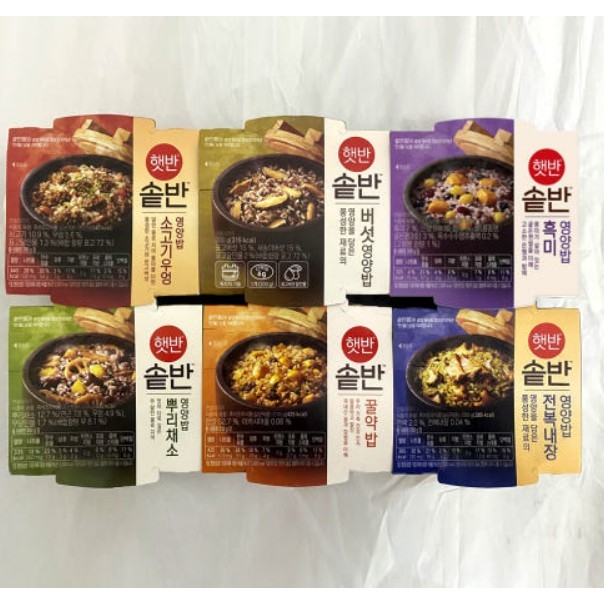 CJ Hetbahn Premium Pot Rice 6-Flavor Set | Shopee Philippines