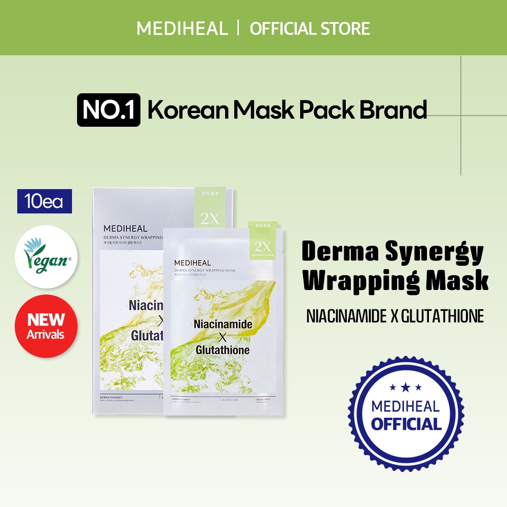 Mediheal Derma Synergy Wrapping Mask - Blemish (10pack) | Shopee ...