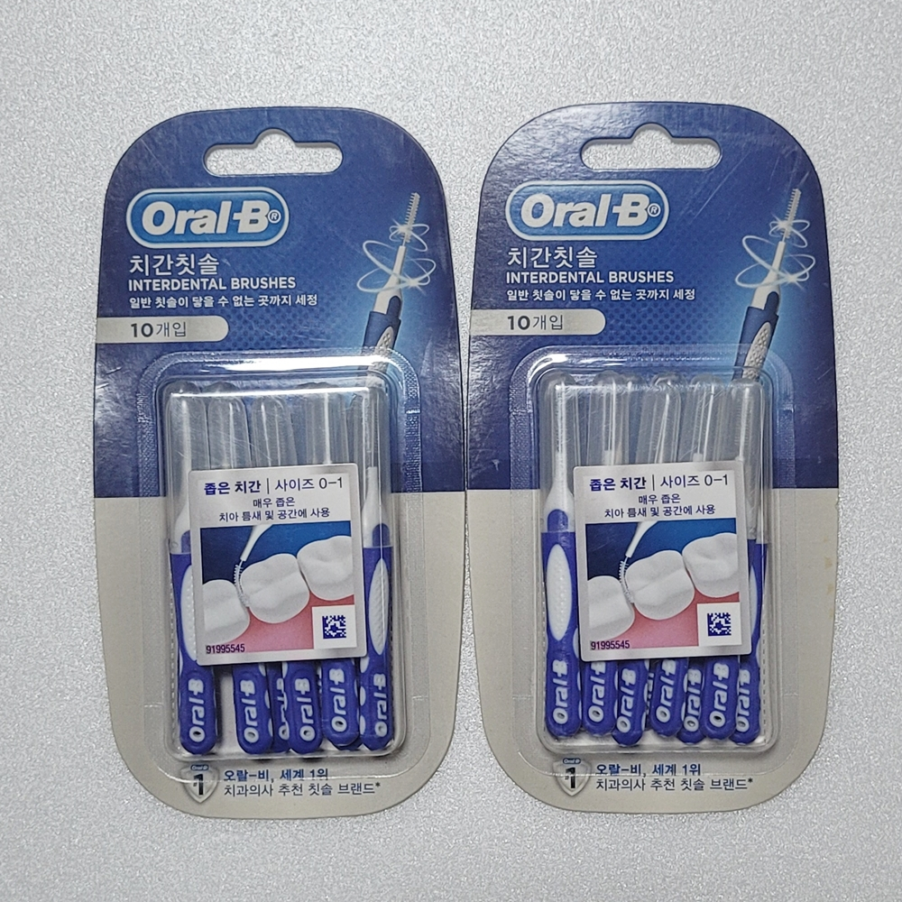 OralB Interdental Brush ishaped Tight 20 Pack (10 pack x 2) Shopee