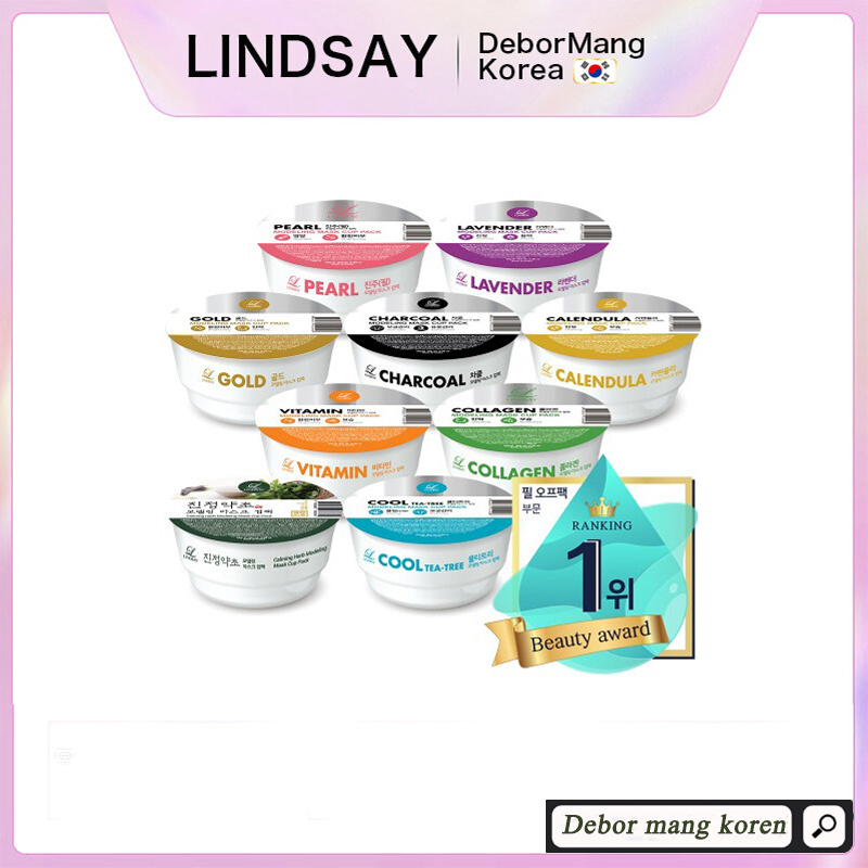 [Lindsay] Modeling Mask Cup Pack 28g (9 types) | Shopee Philippines