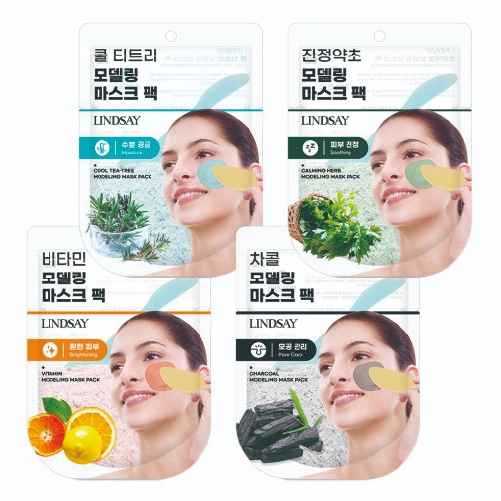 [Lindsay] Modeling Pack 28gx2/4packs 4 kinds Moisure/Soothing ...
