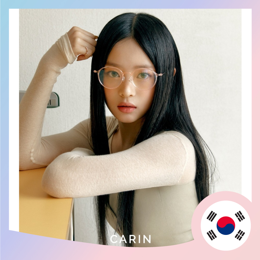 [ CARIN EYEWEAR AIR R (CF2A08) ] Newjeans HANNI wearing / Korean Eye