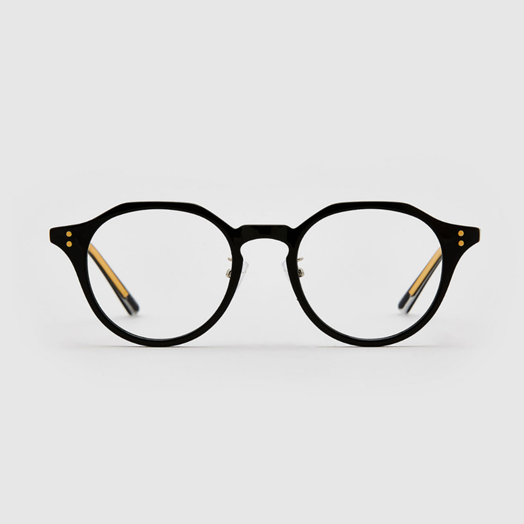 BLUE ELEPHANT EDIE peach black leopard crystal SUZY glasses