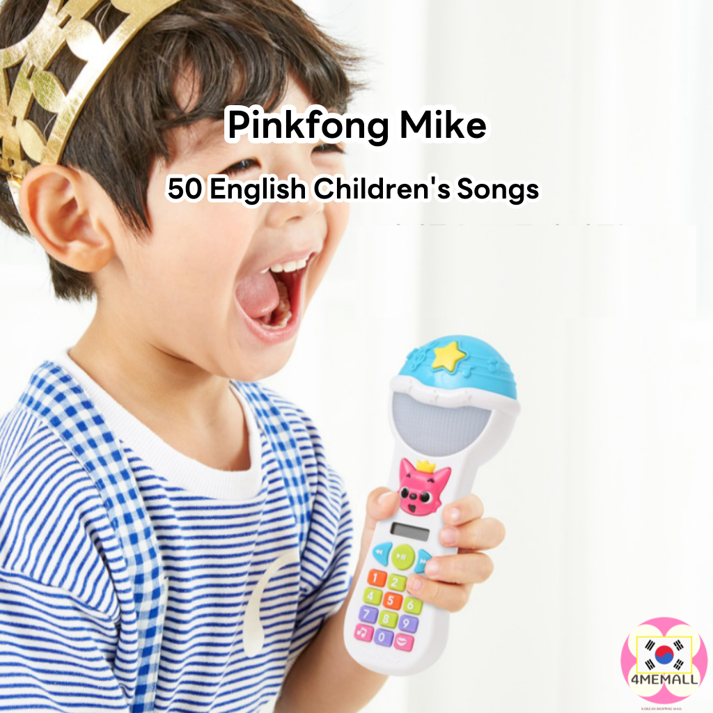 Pinkfong Mike 50 English Children's Songs Mike Kids Learning English ...