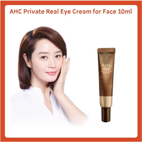 AHC Private Real Eye Cream for Face 10ml, Korean skin care, Korean eye ...