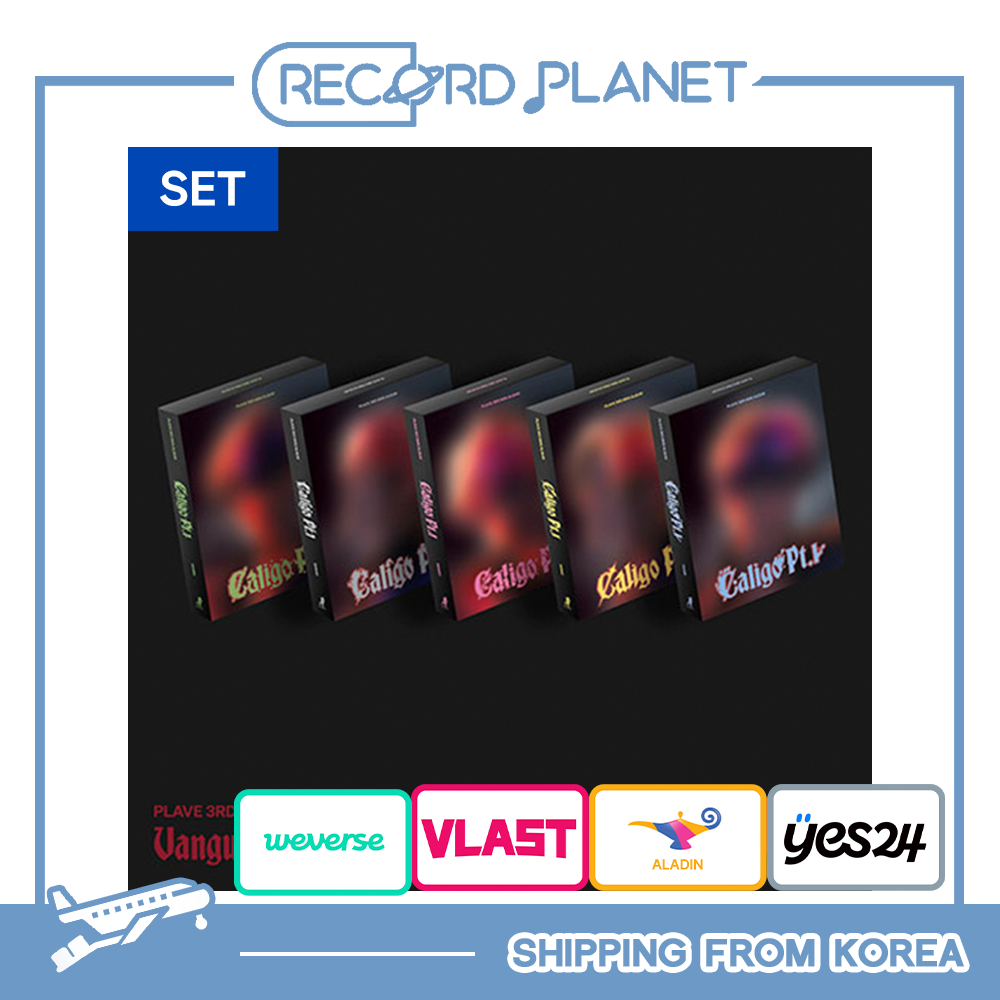 POB] PLAVE 3rd Mini Album 'Caligo Pt.1' (Vanguard Ver.) SET