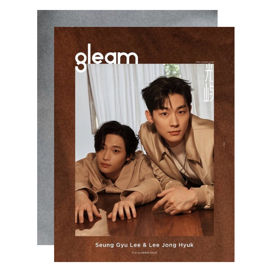 GLEAM China June 2023 Seung Gyu Lee, Lee Jong Hyuk, Chinese Magazine ...