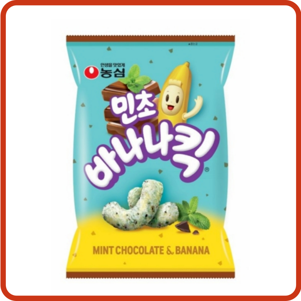 NONGSHIM BANANA KICK mint chocolate taste 60g Shopee Philippines