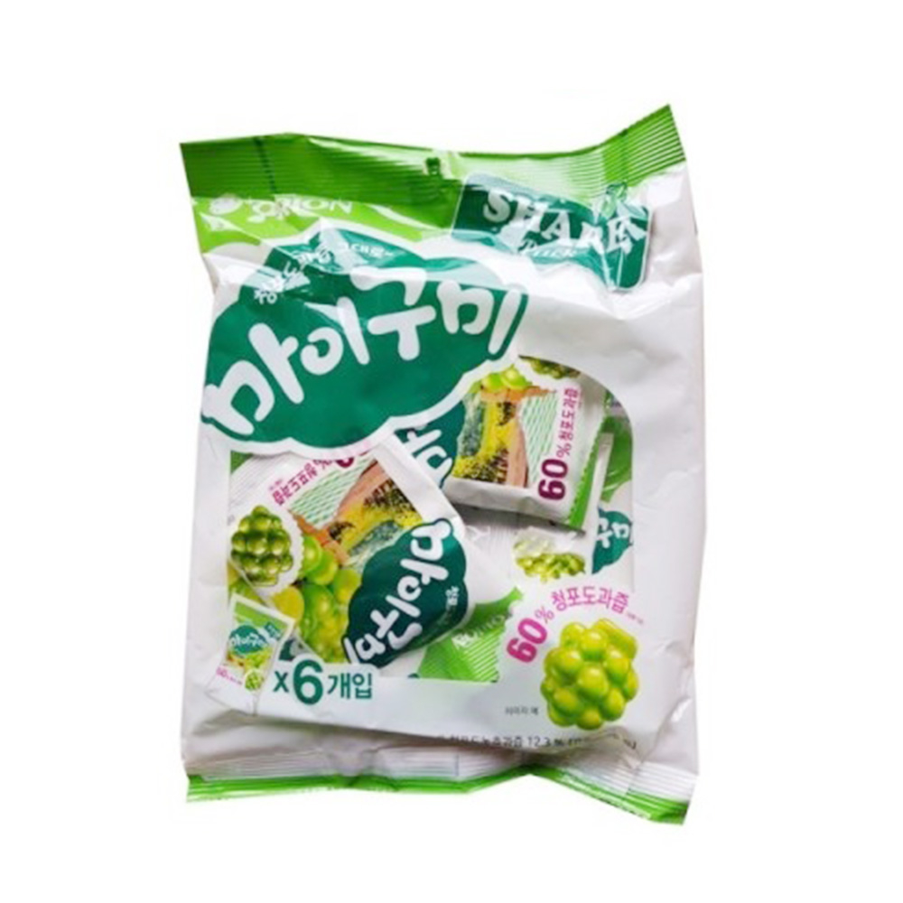 Orion My Gummy Green Grape Korean Sweets Korean Jelly Korean Snack Chewing Caramel Shopee