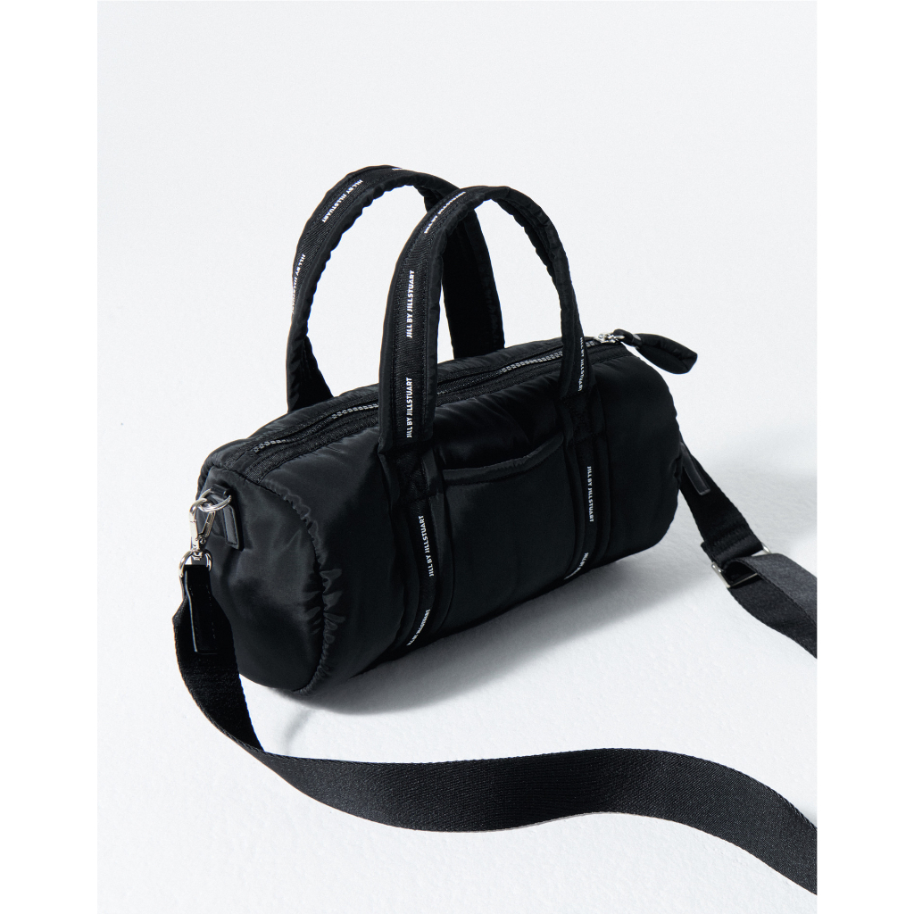 ★JILLSTUART★ Eddie Large Cross Padding Bag 2color JLBA3F82 JILL BY JILLSTUART Eddie puffer Black cylinder bag tote