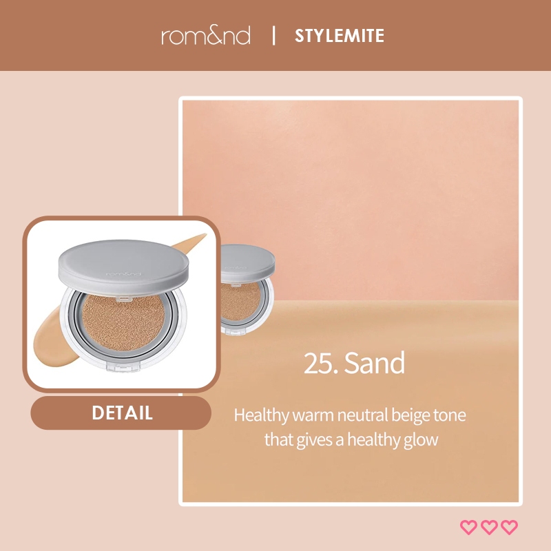 [STYLEMITE] ROMAND Nu Zero Cushion 05 Sand 25 Long Lasting High Coverage (15g) Shopee Philippines