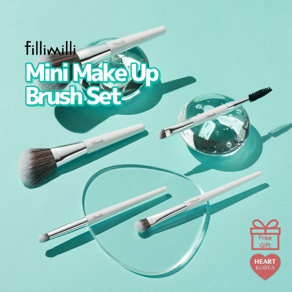 Fillimilli Mini Makeup Brush Set (5pcs) / Makeup Brush Shopee Philippines
