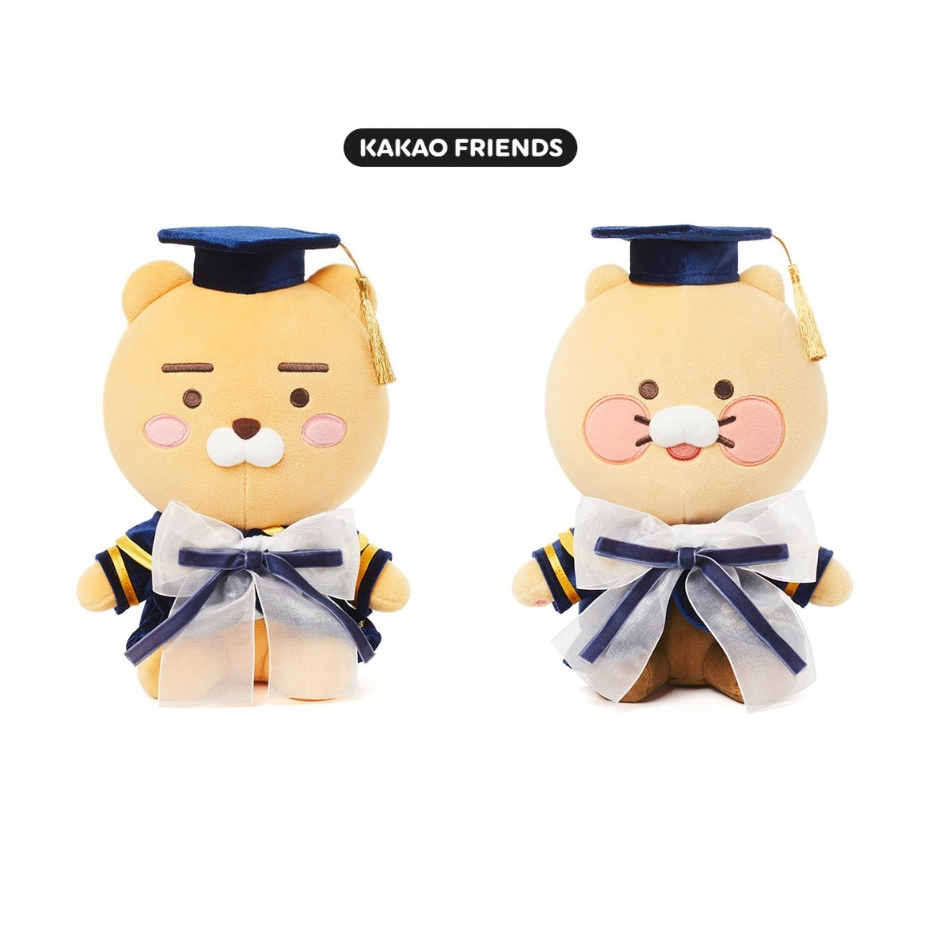 [KAKAO Friends] *Pre-Order* Korea Congratulations on your Graduation Plush  Doll Toy _ Ryan / Choonsik