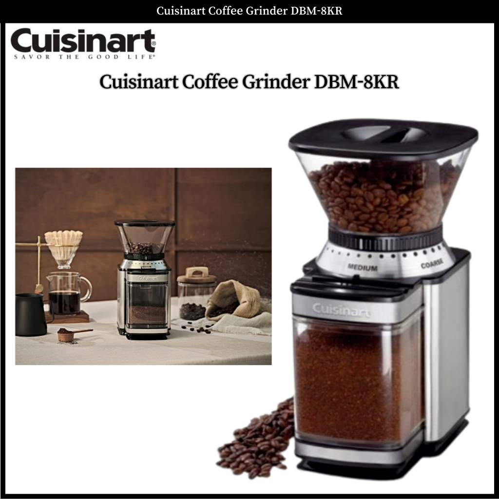 Cuisinart DBM8KR Supreme Grind Automatic Burr Mill Coffee Grinder