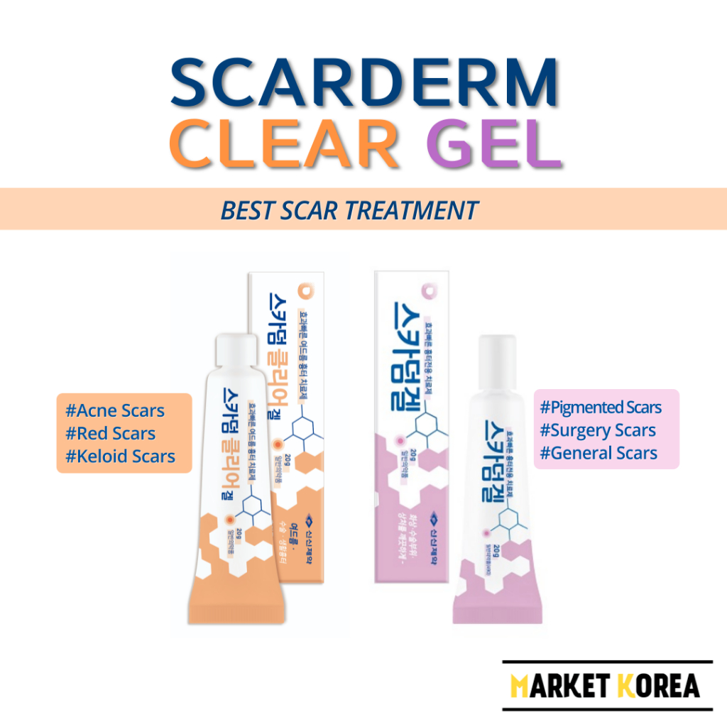 SCARDERM CLEARGEL Scar Treatment Hypertrophic, Keloid scars, Acne