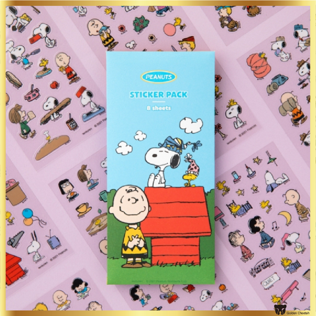 PEANUTS Snoopy DIY Decoration Stickers Pack | Shopee Philippines