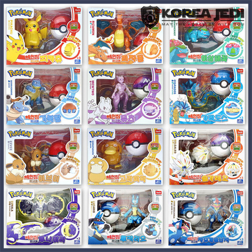 POKEMON - [Choice of 12 Type Character] Changing Figure & Monster Ball ...