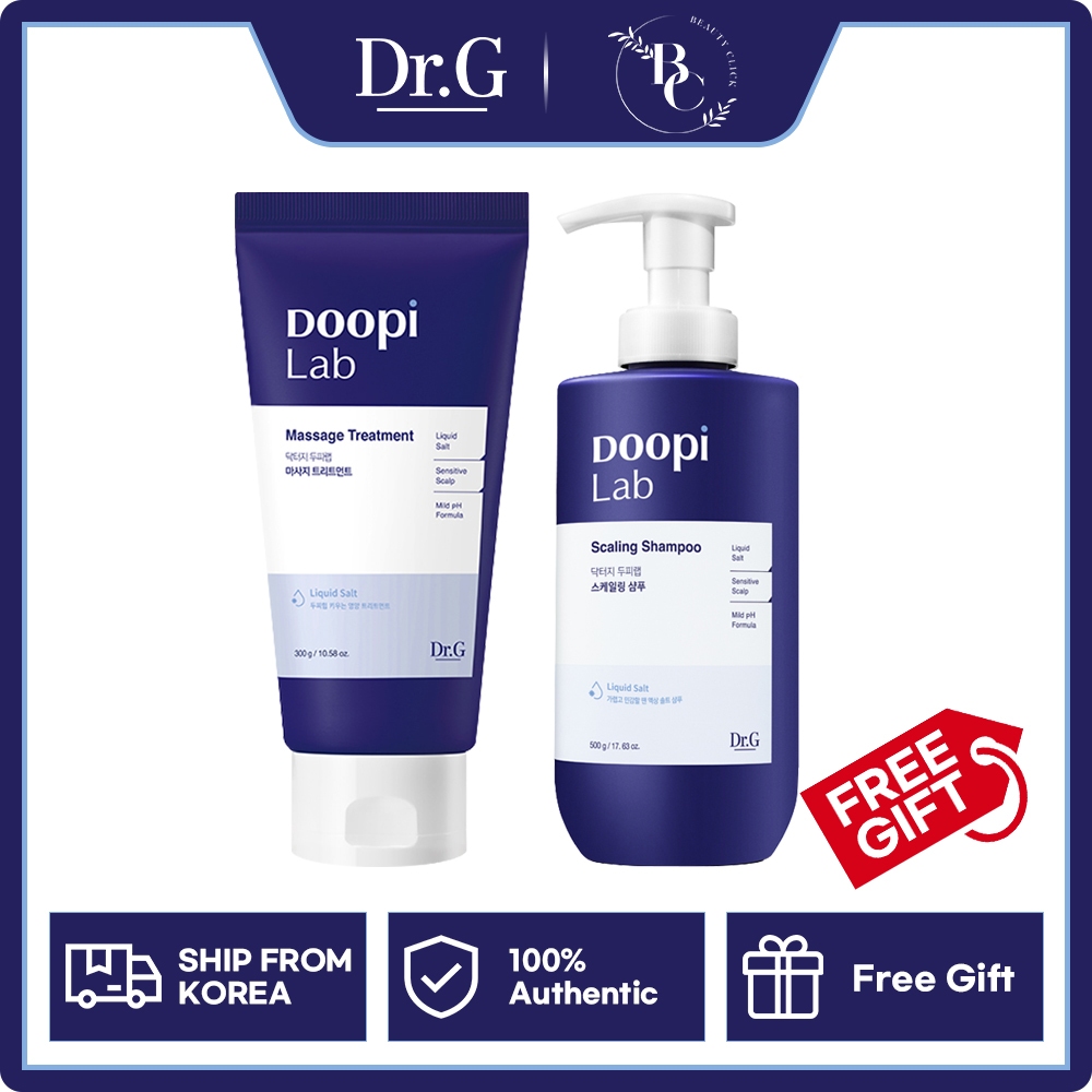 [Dr.G] Doopi Lab Scaling Shampoo 500g + Treatment 300g (Set) | Shopee ...