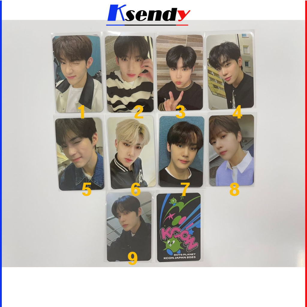 ZEROBASEONE KCON JAPAN PHOTOCARD | Shopee Philippines