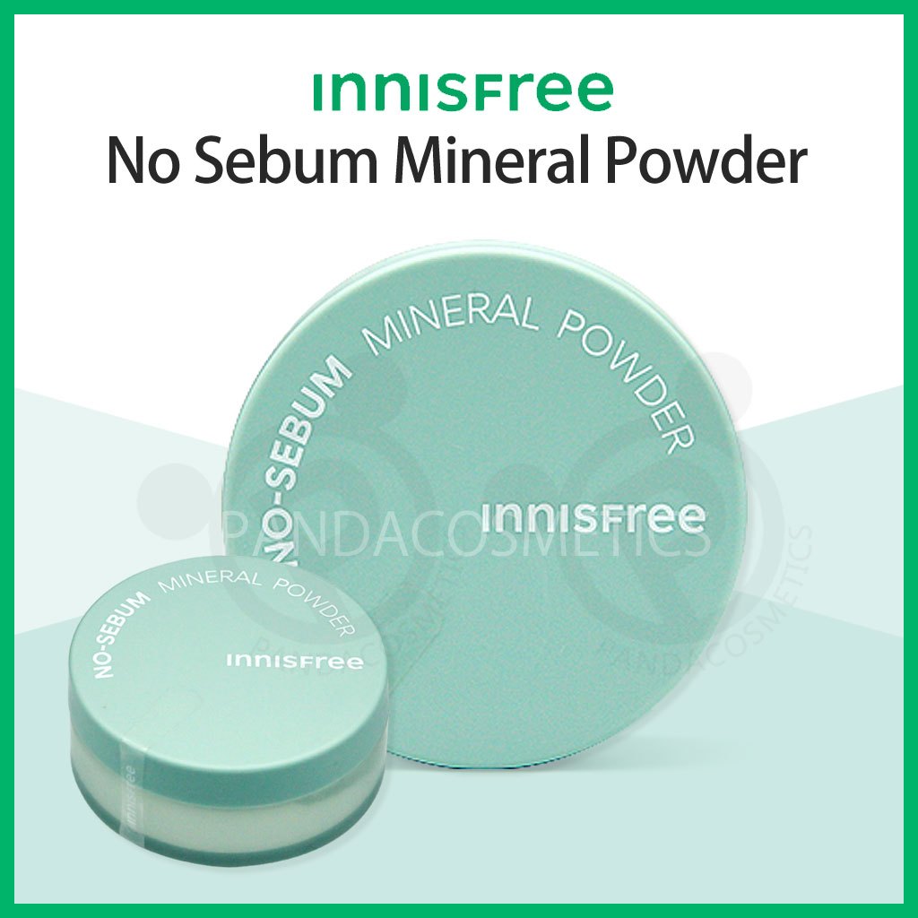 INNISFREE No-Sebum Mineral Powder 5g | Shopee Philippines