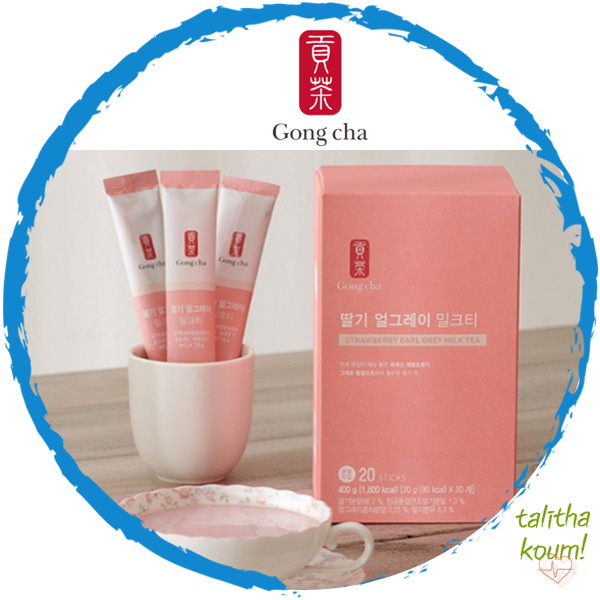 [Gong Cha] Milk Tea Gong Cha Strawberry Earl Gray Milk Tea Classic Milk