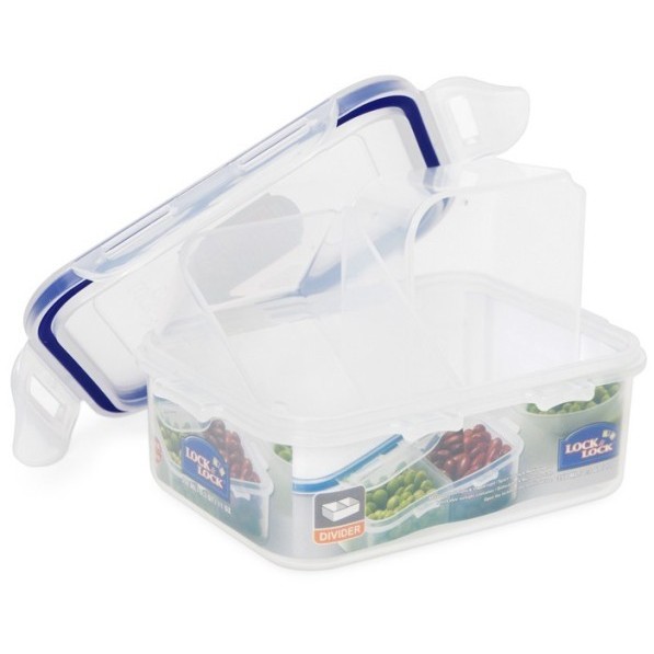 LocknLock HPL806C Rectangular Food Storage Container Case with 2 ...