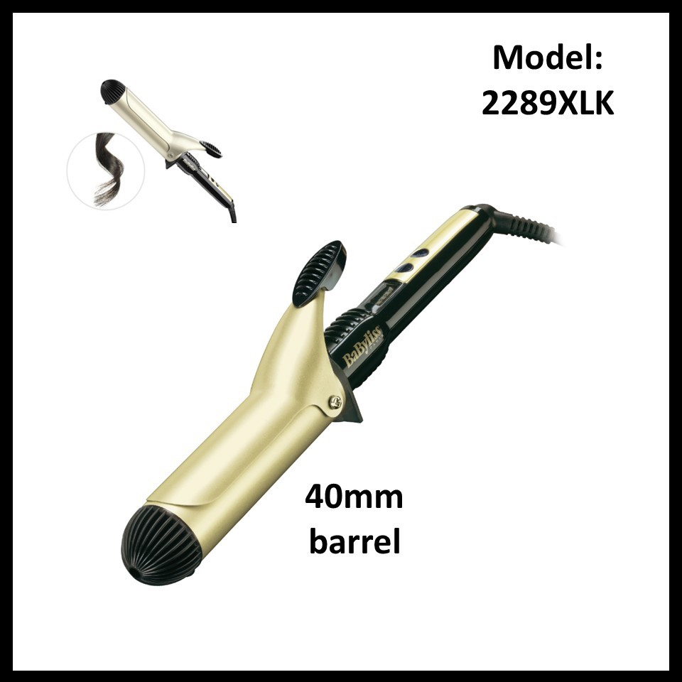 Babyliss 2289XLK 40mm Hair Curler Glamour Wave Iron Straightener Babyliss 2289XLK 2289XLK Hair Curler Babyliss Shopee Philippines