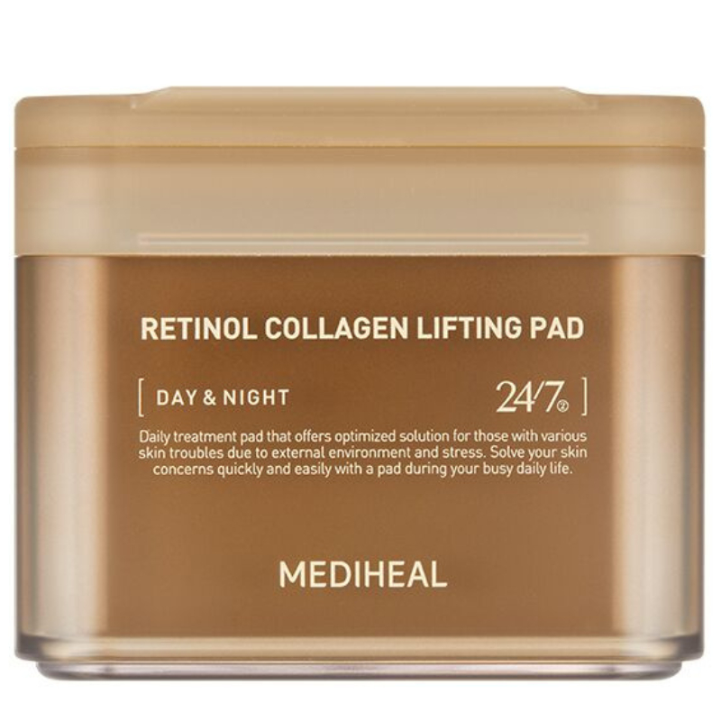 MEDIHEAL Retinol Collagen Lifting Pad (100 pads) Expiry date 2026.08