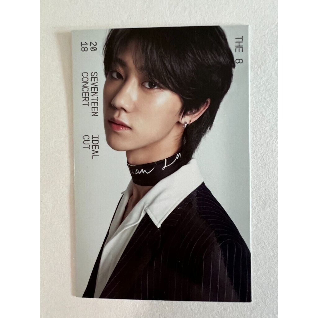 Seventeen 2018 Concert Ideal Cut Official Photocard