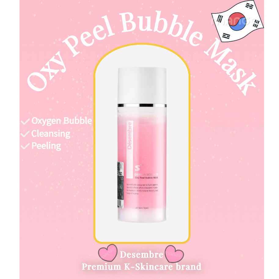 Oxy Peel Bubble Mask 130ml (Desembre) / Made in korea, Exfoliation