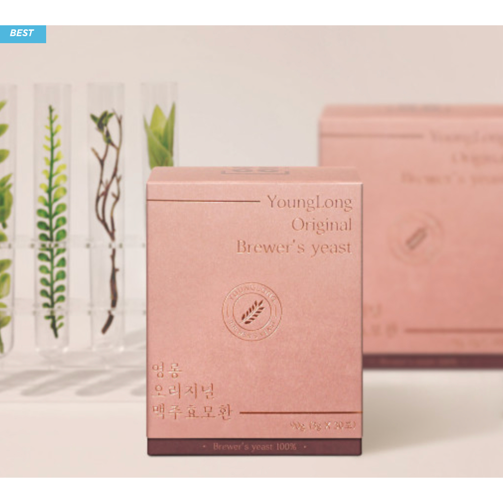 [YOUNGLONG] 100 Pure Original Brewer’s Yeast 3,000mg / Anti Hair Loss