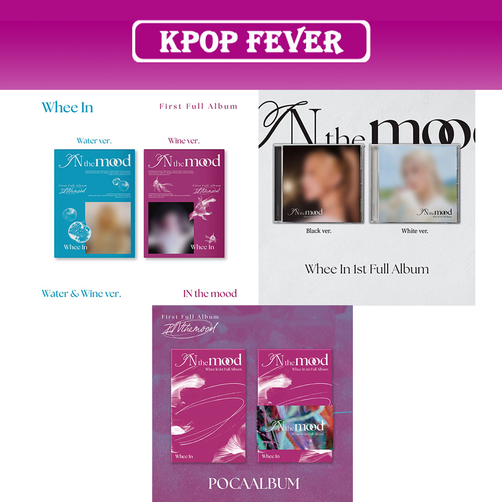 WHEE IN - [ IN THE MOOD ] 1st FULL ALBUM PHOTOCARD SEALED (PHOTOBOOK