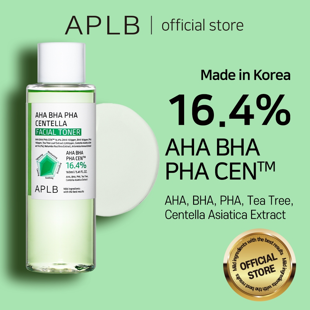 APLB AHA BHA PHA CENTELLA FACIAL TONER 160ml | Skin Soothing Secret ...