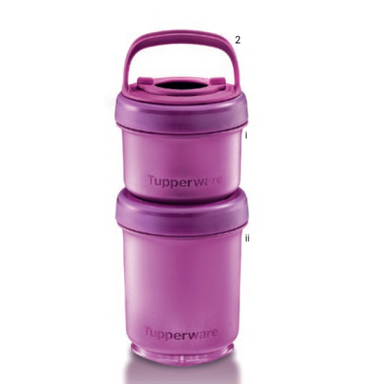 Tupperware Twist N Snack Set - (2pcs set) | Shopee Philippines