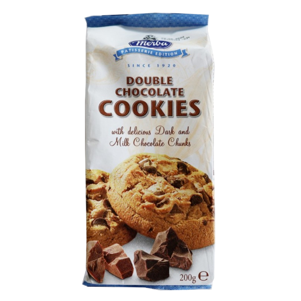 MERBA Double Chocolate Chip Cookies Shopee Philippines