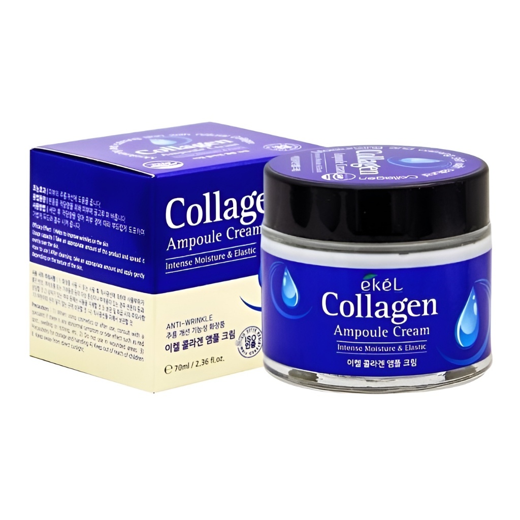 Ekel Collagen Ampoule Cream 70ml. made in Korea Shopee Philippines