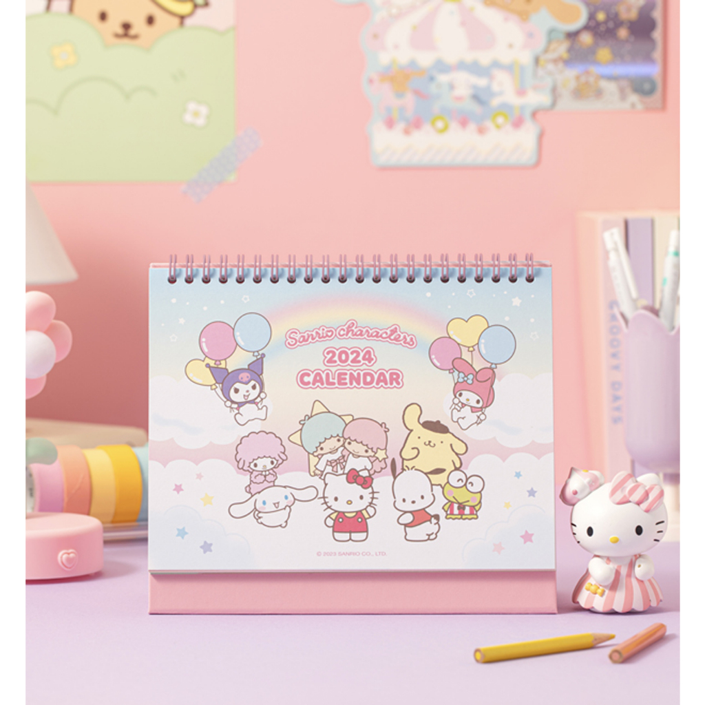 2024 Sanrio Characters Desk Calendar Shopee Philippines